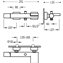 Grifo de ba&ntilde;era-ducha negro ca&ntilde;o cascada PROJECT TRES