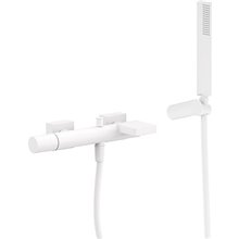 Grifo de bañera-ducha blanco caño cascada PROJECT TRES