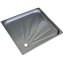 Plato acero 90x90 cm NOFER
