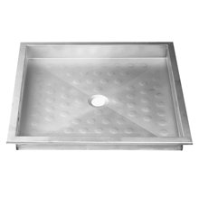 Plato acero 96x96 cm NOFER