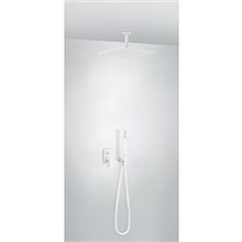 Kit de ducha monomando blanco 80 PROJECT TRES
