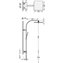 Columna de ducha termost&aacute;tica PROJECT-TRES