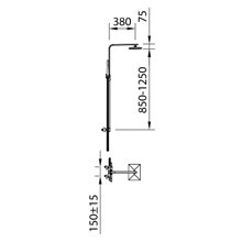 Columna de ducha termostática Nine Xtreme