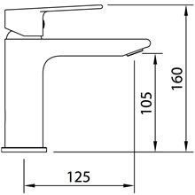 Grifo de lavabo Agora Xtreme