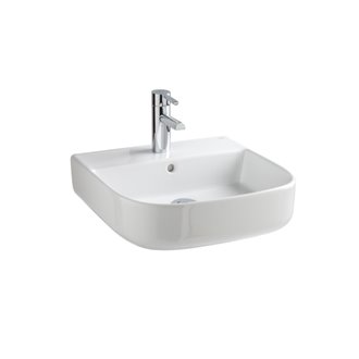 Lavabo blanco de porcelana Mid Gala