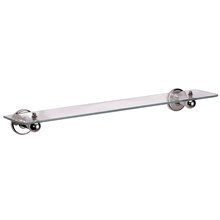 Repisa plana cristal latón Medicrom Mediclinics 