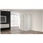 Mampara angular 2 abatibles AC-207+290