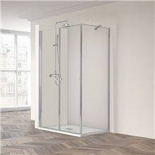 Mampara angular 2 abatibles AC-207+290