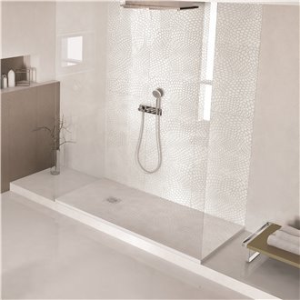 Plato de ducha resina TEXTURA COLMENA NUDESPOL
