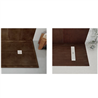 Plato de ducha resina TEXTURA MADERA NUDESPOL
