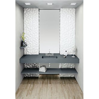 Lavabo encimera con fald&oacute;n LISA NUDESPOL