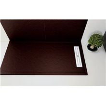 Plato de ducha semimarco TEXTURA PIZARRA NUDESPOL