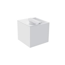 Portacepillos con dispensador blanco the grid COSMIC