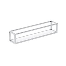 Toallero con estante cromo XL the grid COSMIC
