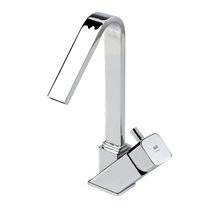 Grifería monomando lavabo caño alto cromo Catral