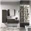Conjunto ba&ntilde;o de mueble + lavabo + espejo 70 Barcelona-2 VALENZUELA