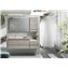 Conjunto ba&ntilde;o de mueble + lavabo + espejo 100 Barcelona-2 VALENZUELA