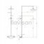 Combi de ducha termoest&aacute;tico ARCTIC QUAD Llavisan