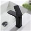 Grifo de lavabo Cherokee negro Llavisan