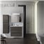 Conjunto ba&ntilde;o de mueble + lavabo + espejo 60 Barcelona-3 VALENZUELA