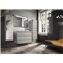 Conjunto ba&ntilde;o de mueble + lavabo + espejo 80 Barcelona-3 VALENZUELA