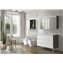 Conjunto ba&ntilde;o de mueble + lavabo + espejo 120 Barcelona-3 VALENZUELA