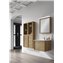 Conjunto ba&ntilde;o de mueble + lavabo + espejo 60 Tino VALENZUELA
