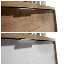 Conjunto baño de mueble + lavabo + espejo 70 Tino VALENZUELA