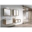 Conjunto ba&ntilde;o de mueble + lavabo + espejo 80 Tino VALENZUELA