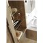 Conjunto ba&ntilde;o de mueble + lavabo + espejo 80 Tino VALENZUELA
