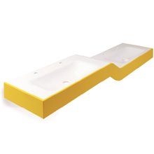 Lavabo infantil mural doble Mediclinics