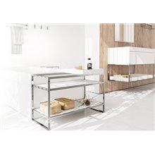 Mueble brillo con lavabo the grid COSMIC