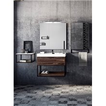 Mueble con estante 60cm roble the grid COSMIC