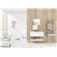 Mueble con estante 60cm brillo the grid COSMIC