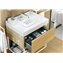 Mueble con estante 80cm roble the grid COSMIC