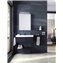 Mueble con estante 60cm brillo the grid COSMIC