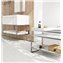 Mueble con estante 100cm mate the grid COSMIC