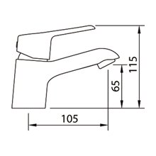Grifo de lavabo S12 Elegance