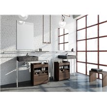 Lavabo mármol marquina Container COSMIC