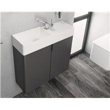 Mueble con lavabo izquierda 2 puertas Fancy COSMIC