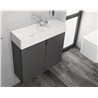 Mueble con lavabo izquierda 2 puertas Fancy COSMIC
