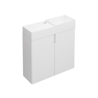 Mueble con lavabo derecha 2 puertas Fancy COSMIC