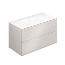 Mueble brillo con lavabo 100,5 Block evo COSMIC