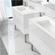 Mueble brillo con lavabo 60,5 Block evo COSMIC