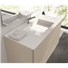 Mueble brillo con lavabo 80,5 Block evo COSMIC