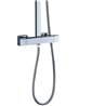 Conjunto de ducha termoest&aacute;tico cuadrado EXTRAPLANO - OXEN