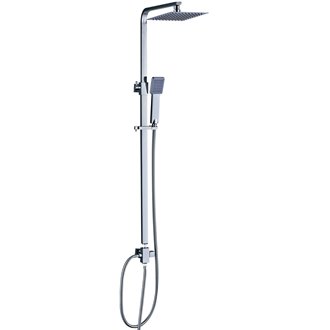 Conjunto de ducha SIN GRIFO cuadrado EXTRAPLANO - OXEN