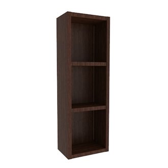 Armario-estanter&iacute;a wenge texturizado Luna Roca