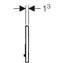 Inodoro suspendido compact Geberit iCon Rimfree