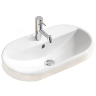 Lavabo sobreencimera ALMORAD&Iacute; OVAL CO